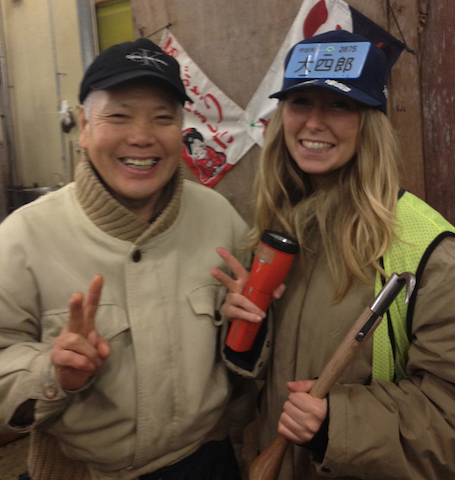 Alina Alexandra Heimgartner in Tsukiji