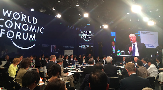 Klaus Schwab in WEF Japan MTG 2014