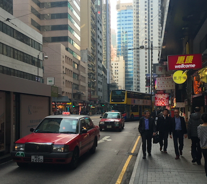 Hong Kong Taxi Bus